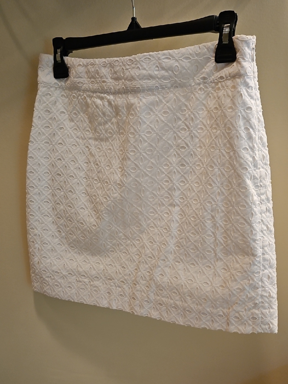 Vineyard Vines White Eyelet Pencil Skirt